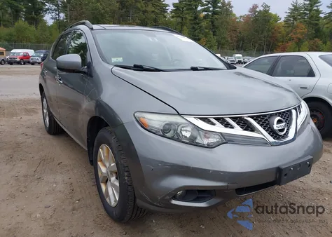 2014 Nissan Murano Sl из США, поврежденный, VIN JN8AZ1MWXEW511089